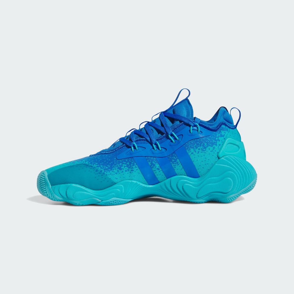 Chaussure Basket Adidas Trae Young 3 Bleu Bleu Femme | MHA-86618319