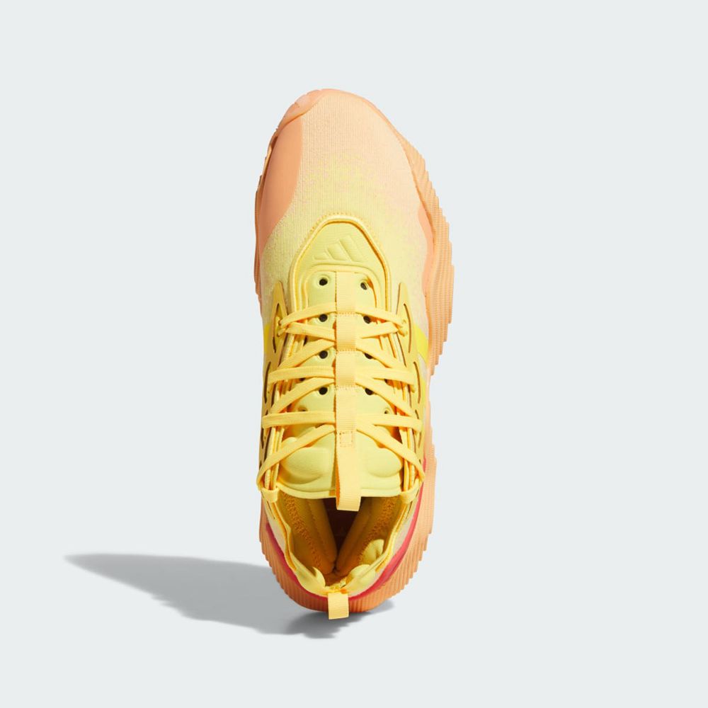 Chaussure Basket Adidas Trae Young 3 Orange Jaune Rouge Femme | NCN-87975014