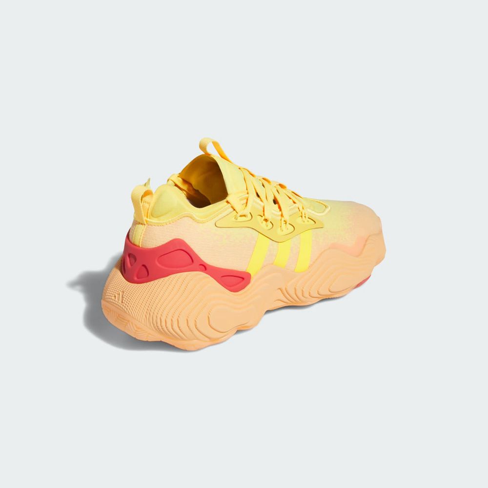 Chaussure Basket Adidas Trae Young 3 Orange Jaune Rouge Femme | NCN-87975014