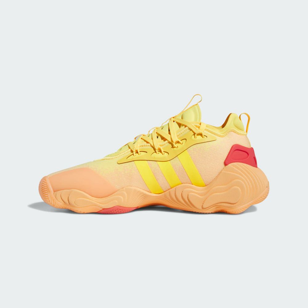 Chaussure Basket Adidas Trae Young 3 Orange Jaune Rouge Femme | NCN-87975014