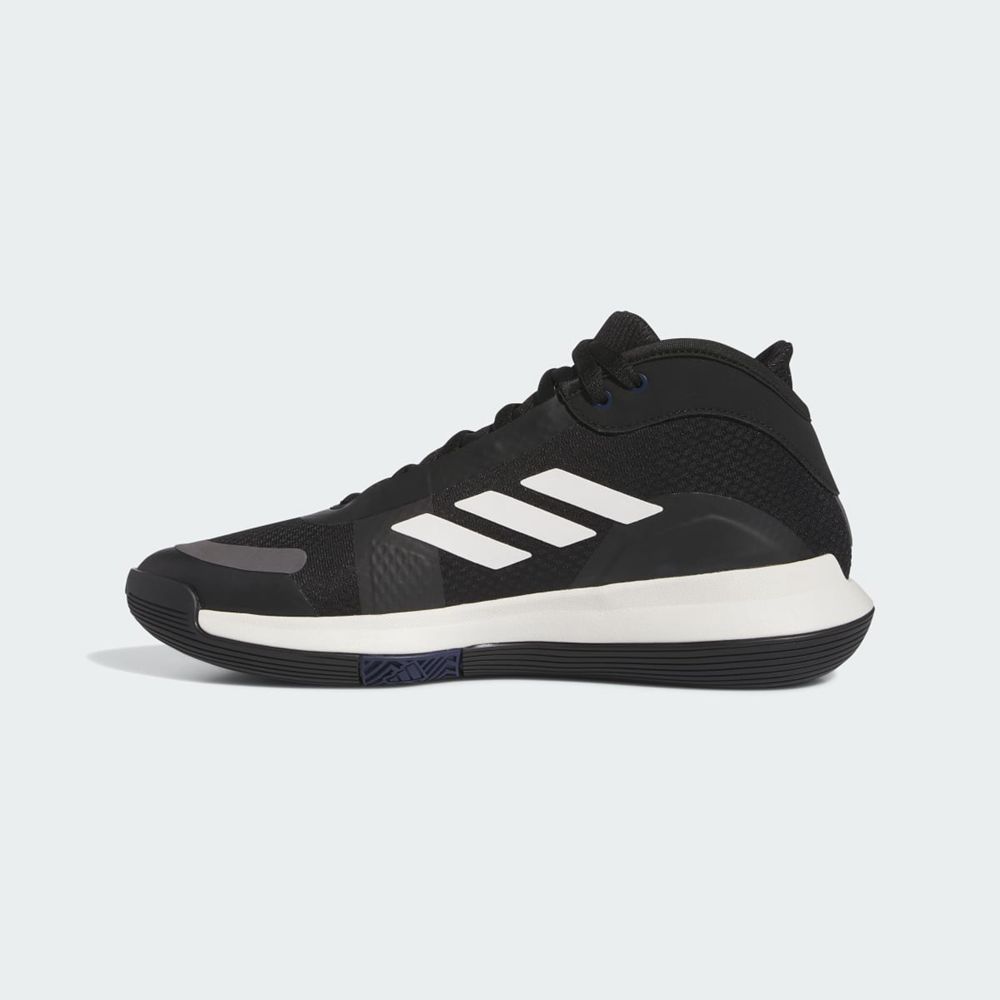 Chaussure Basket Adidas Bounce Legends Low Noir Blanche Grise Femme | VSJ-93318071