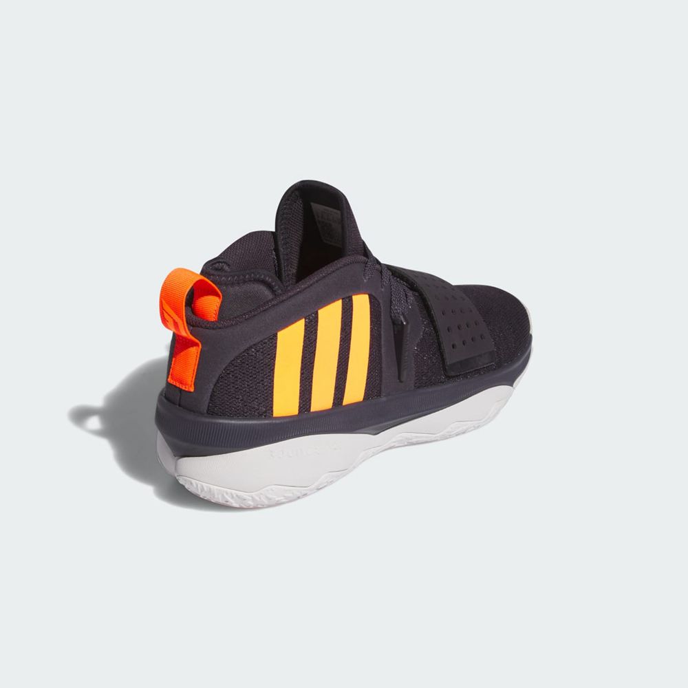 Chaussure Basket Adidas Dame 8 EXTPLY Noir Orange Grise Femme | UDK-35531454