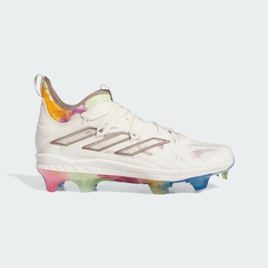 Chaussures de Baseball Adidas Adizero Afterburner 9 NWV TPU Summer Bash Blanche Marron Femme | VHG-75865565