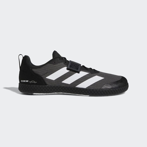 Chaussure Haltérophilie Adidas The Total Noir Blanche Grise Homme | FTZ-57784857