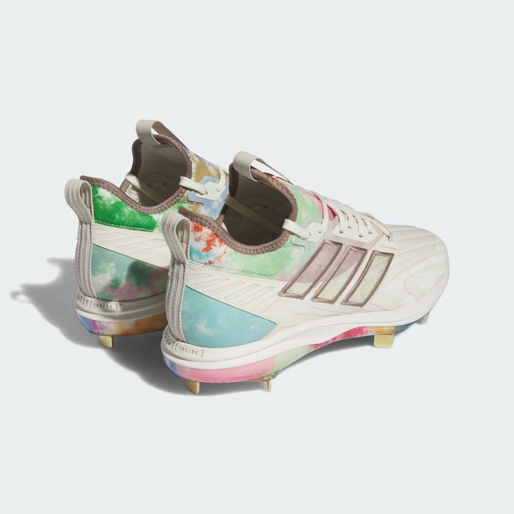 Chaussures de Baseball Adidas Icon 8 Boost Summer Bash Blanche Marron Femme | DDX-12371584