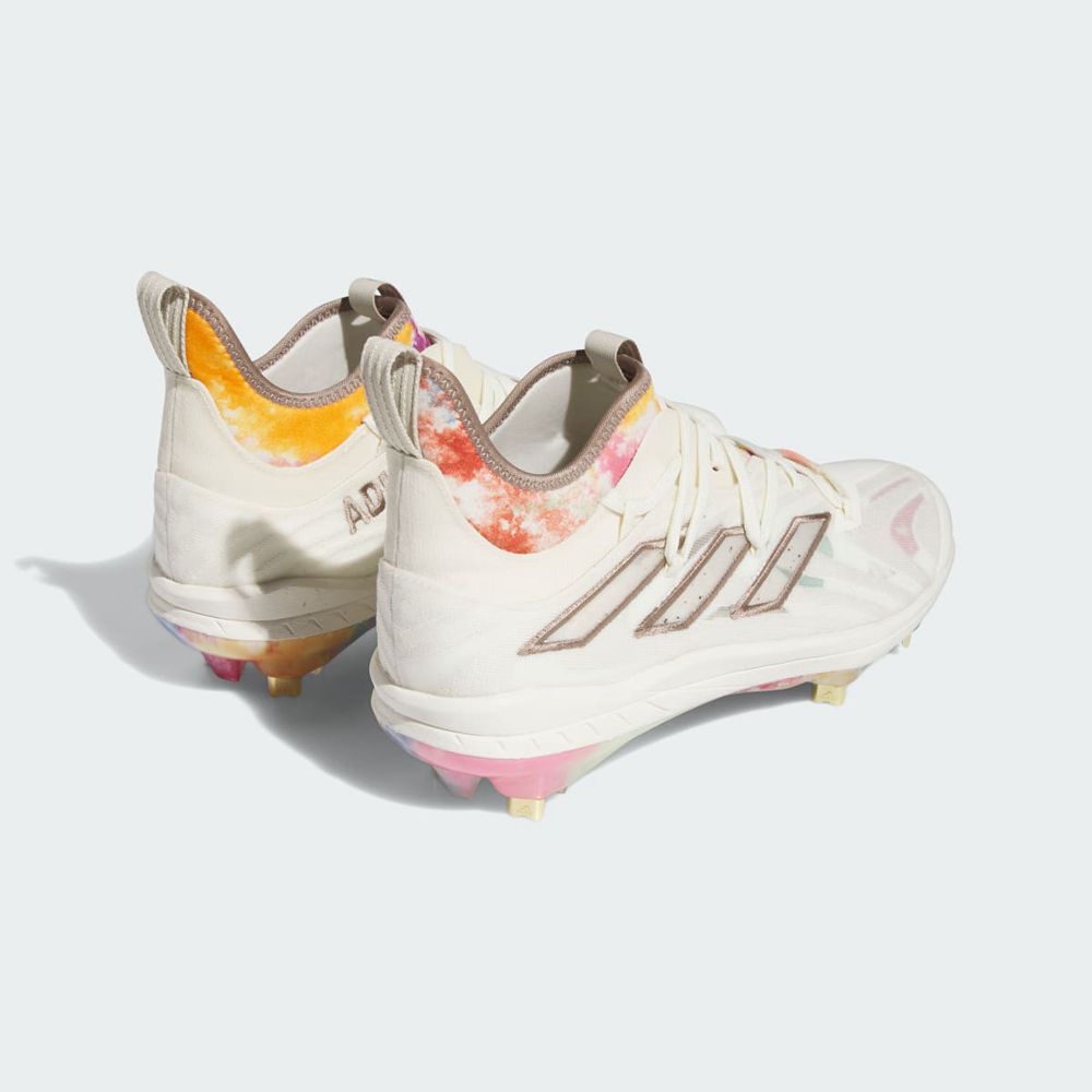 Chaussures de Baseball Adidas Adizero Afterburner 9 NWV Summer Bash Blanche Marron Femme | XBB-08555834