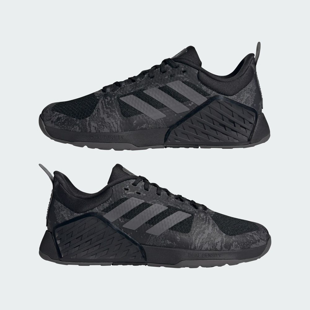 Chaussure Training Adidas Dropset 2 Noir Grise Homme | EZF-43895017