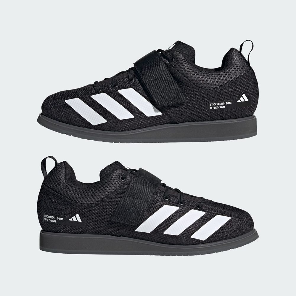 Chaussure Haltérophilie Adidas Powerlift 5 Noir Blanche Grise Homme | VBZ-74263959