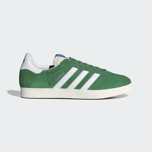 Chaussure Training Adidas Gazelle Vert Blanche Homme | DWC-30208070