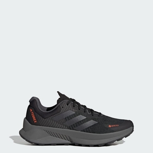 Chaussure Trail Running Adidas Terrex Soulstride Flow GTX Noir Grise Orange Homme | YBL-86768940