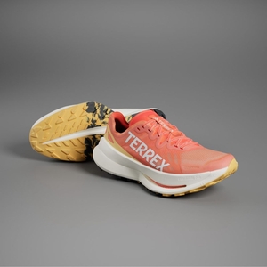 Chaussure Trail Running Adidas Terrex Agravic Speed Ultra Orange Blanche Jaune Homme | BSQ-42760322