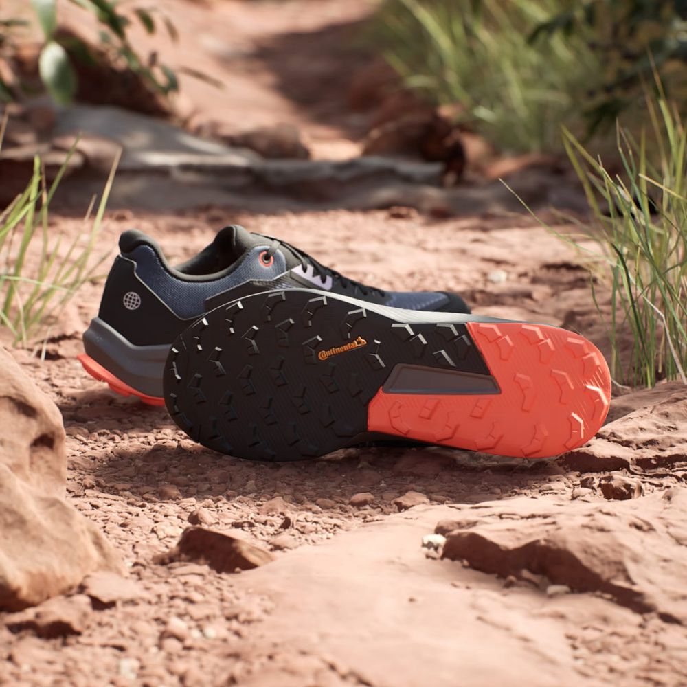 Chaussure Trail Running Adidas Terrex Trail Rider Bleu Marine Noir Orange Homme | BMA-83531425