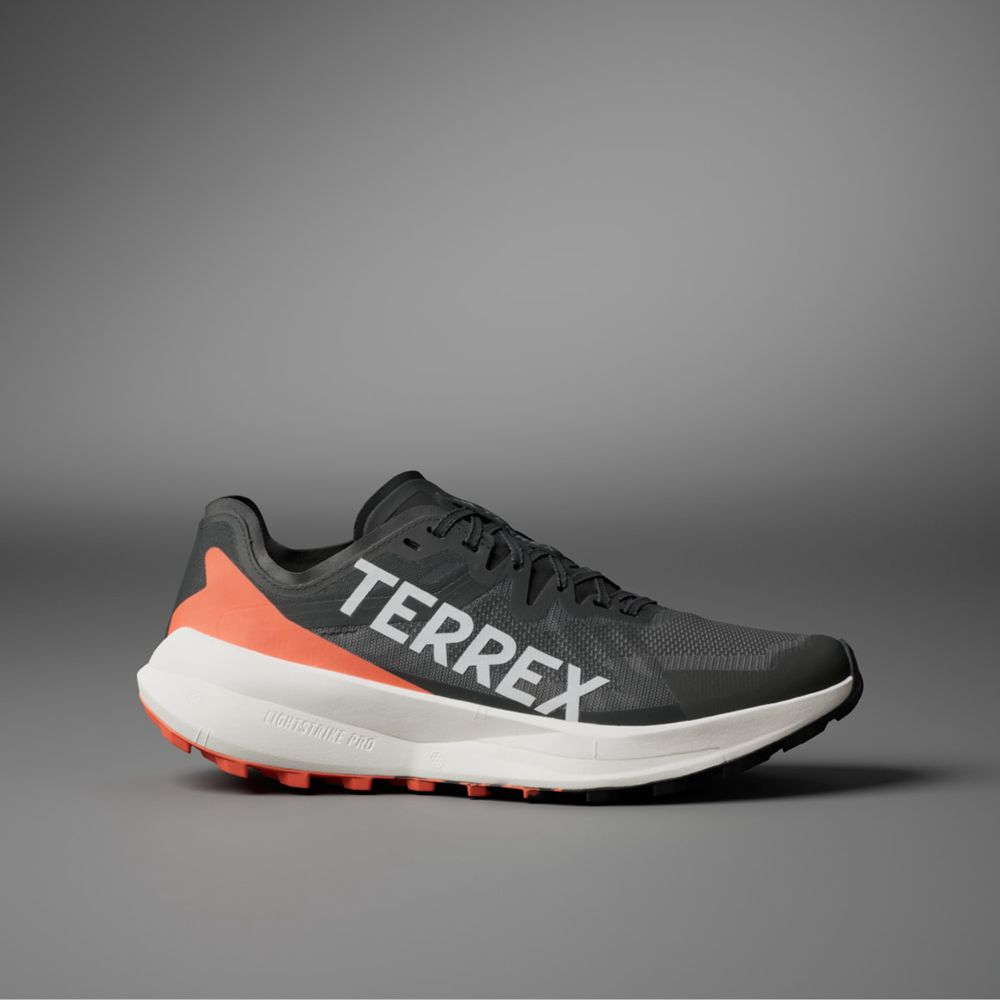 Chaussure Trail Running Adidas Terrex Agravic Speed Noir Grise Orange Homme | CEX-24896180