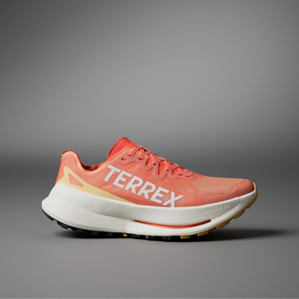 Chaussure Trail Running Adidas Terrex Agravic Speed Ultra Orange Blanche Jaune Homme | BSQ-42760322