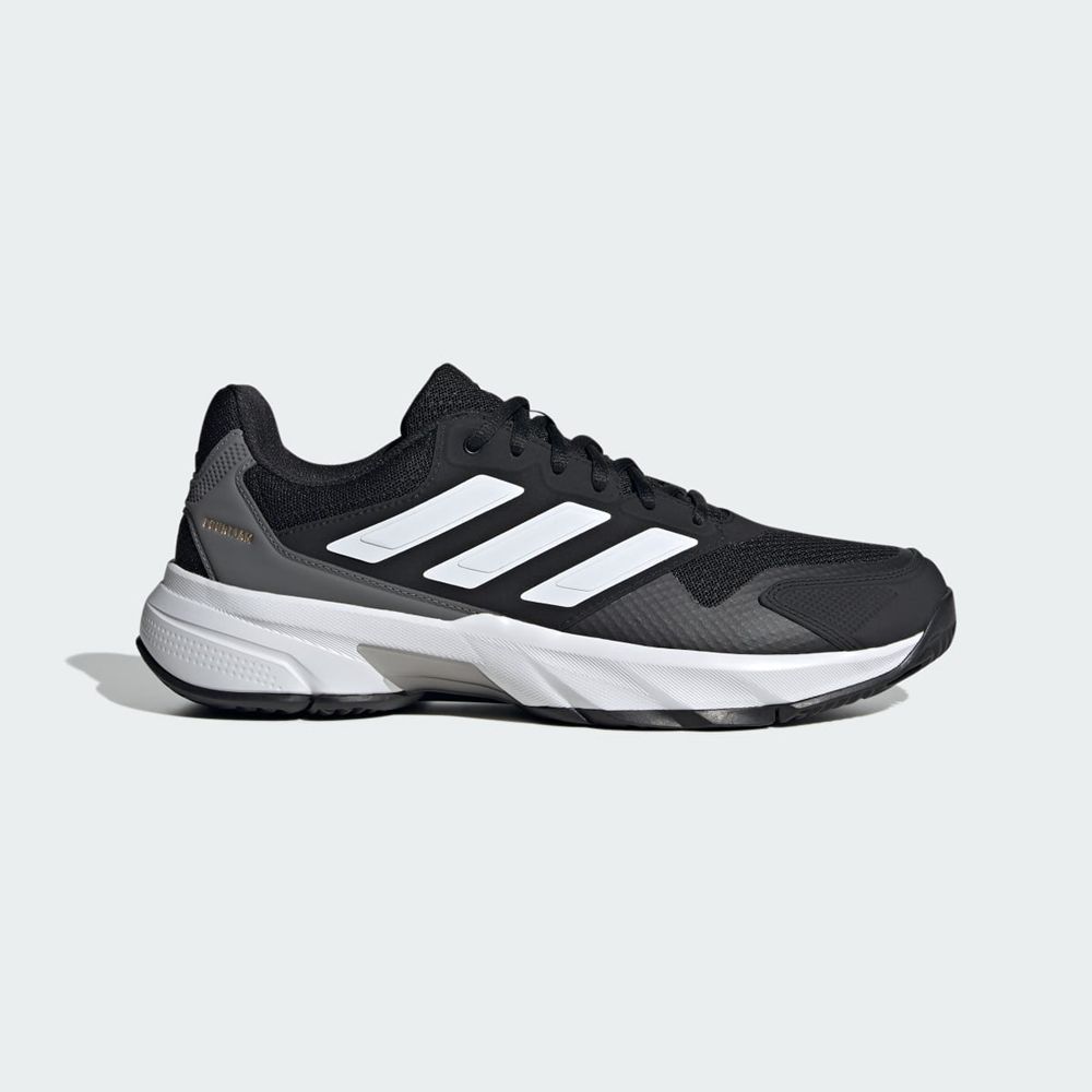 Chaussure Tennis Adidas Courtjam Control 3 Noir Blanche Grise Homme | HPS-85777637