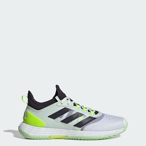 Chaussure Tennis Adidas Adizero Ubersonic 4.1 Blanche Noir Vert Homme | XEC-12568463