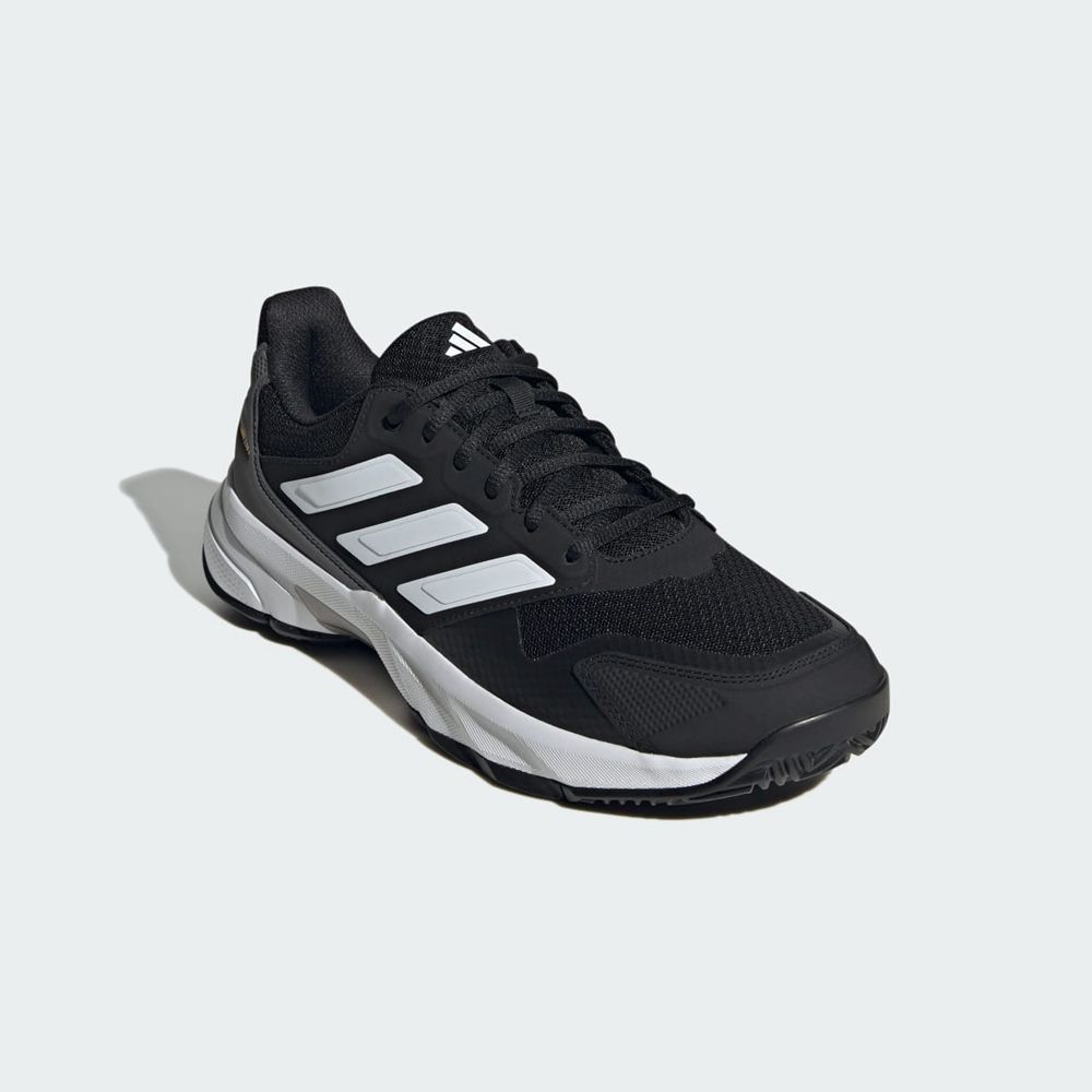 Chaussure Tennis Adidas Courtjam Control 3 Noir Blanche Grise Homme | HPS-85777637