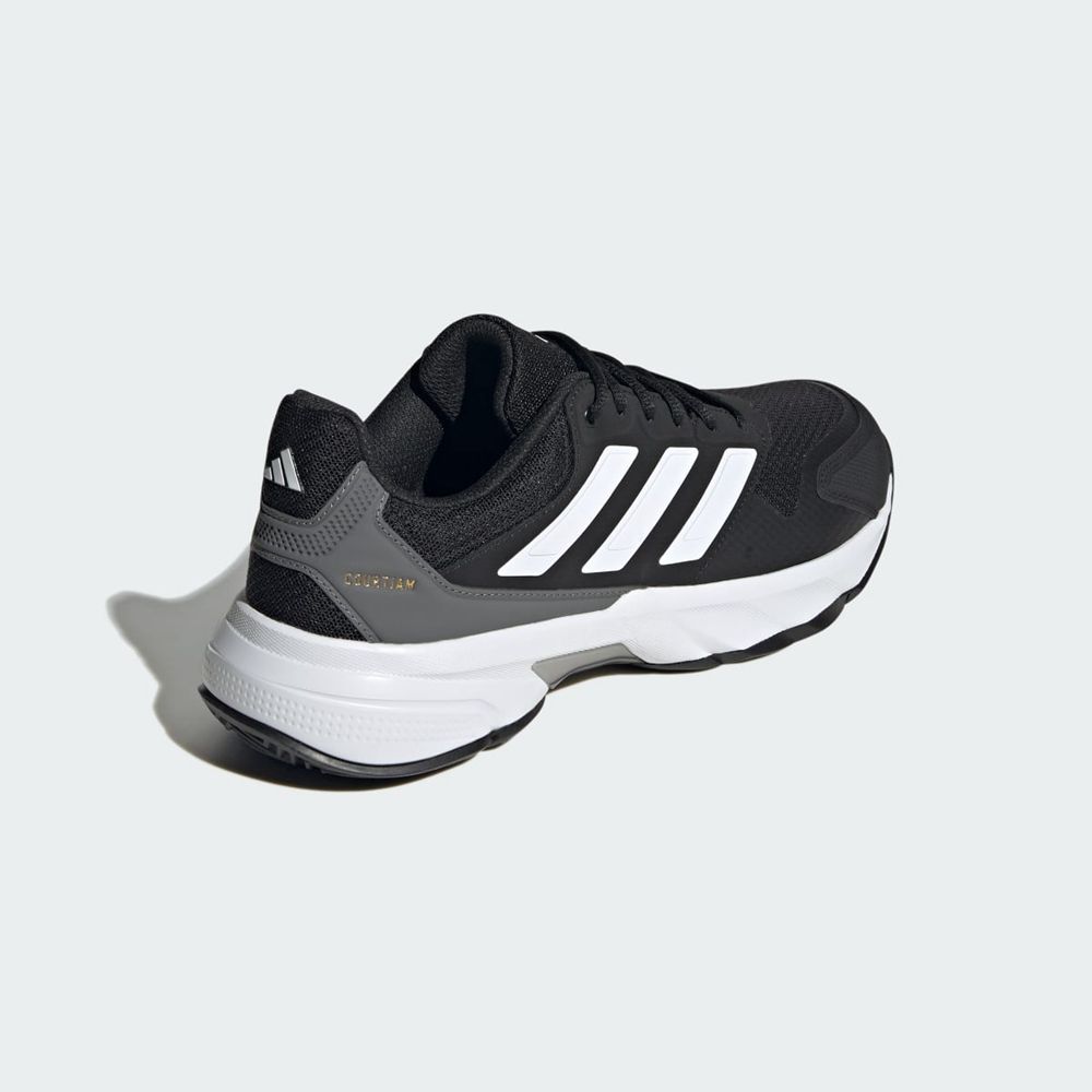 Chaussure Tennis Adidas Courtjam Control 3 Noir Blanche Grise Homme | HPS-85777637