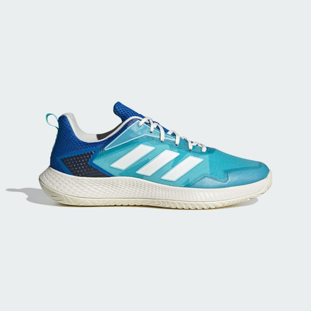 Chaussure Tennis Adidas Defiant Speed Vert Blanche Bleu Homme | OUB-34476394