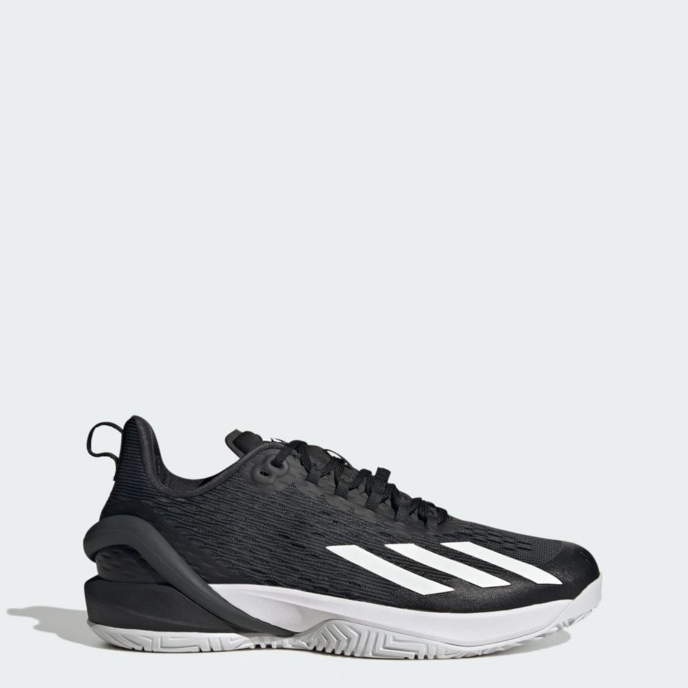 Chaussure Tennis Adidas Adizero Cybersonic Noir Blanche Grise Homme | AUR-44645602