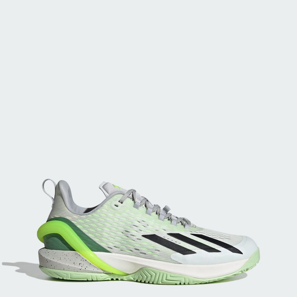 Chaussure Tennis Adidas Adizero Cybersonic Vert Noir Homme | POI-35215870