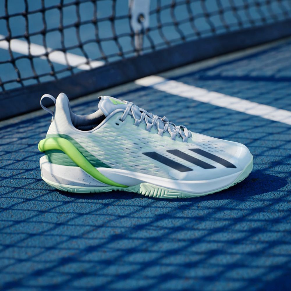 Chaussure Tennis Adidas Adizero Cybersonic Vert Noir Homme | POI-35215870