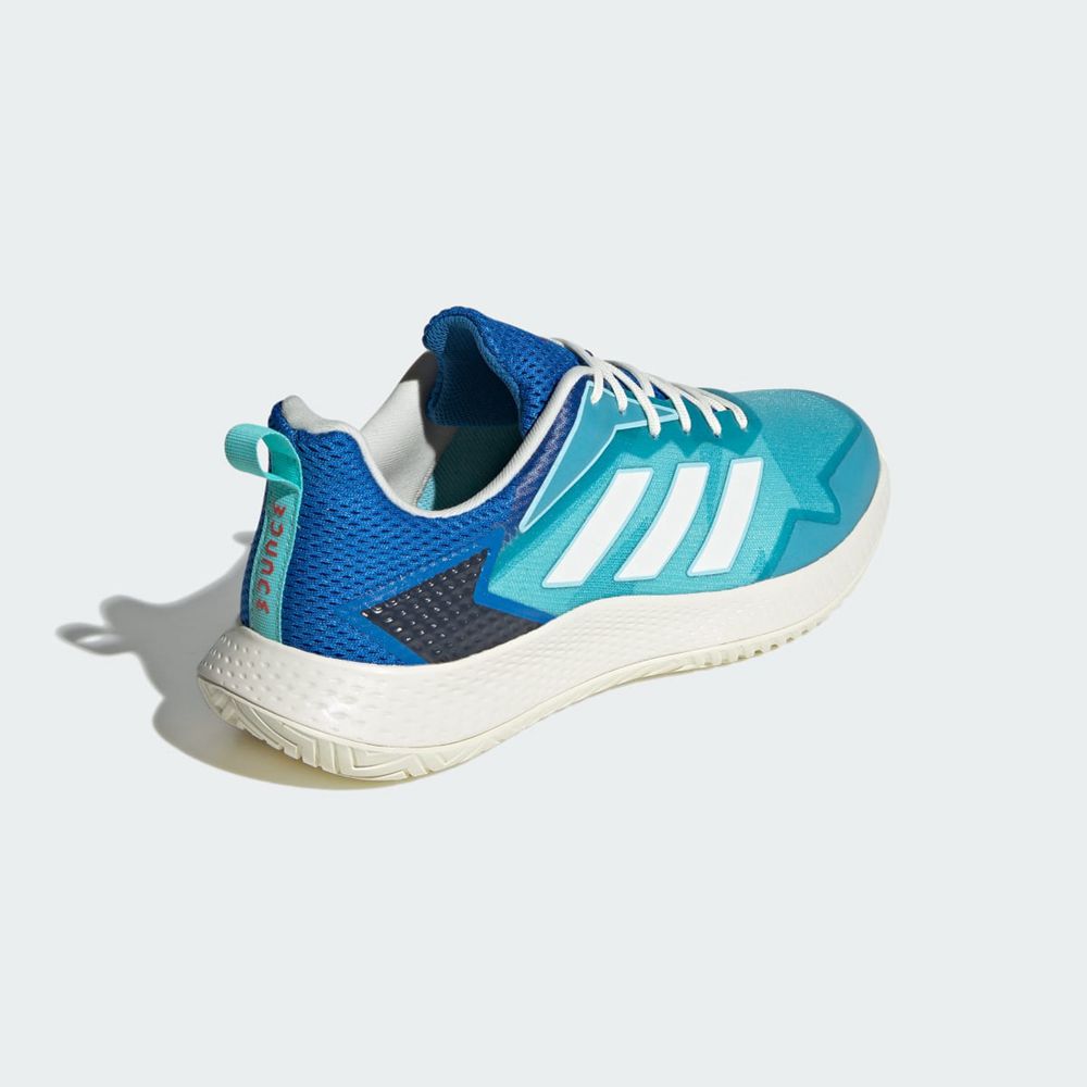 Chaussure Tennis Adidas Defiant Speed Vert Blanche Bleu Homme | OUB-34476394