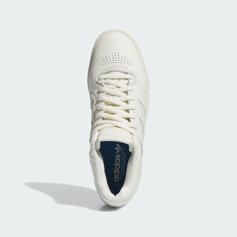 Basket Adidas Tyshawn Blanche Bleu Homme | QGH-17644785