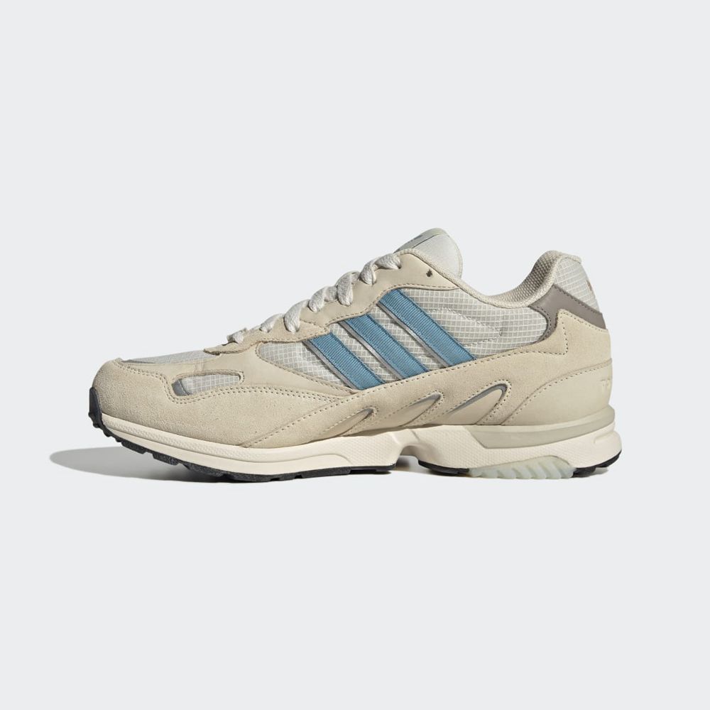 Basket Adidas Torsion Super Blanche Bleu Homme | ZJZ-50464337