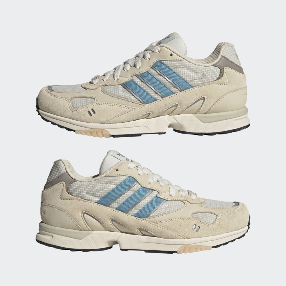 Basket Adidas Torsion Super Blanche Bleu Homme | ZJZ-50464337