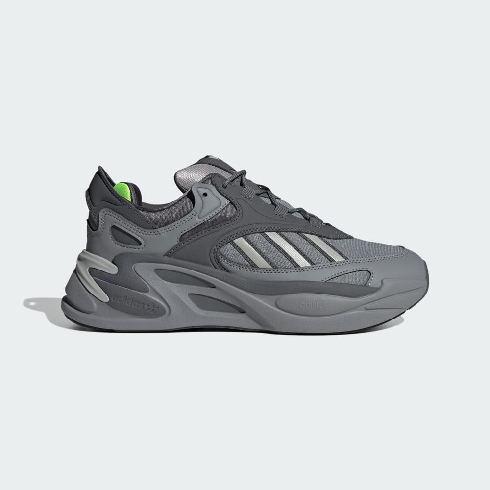 Basket Adidas Ozmorph Grise Vert Homme | LGJ-85106560