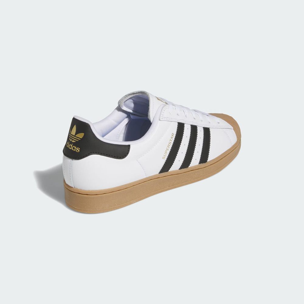 Basket Adidas Superstar ADV Blanche Noir Homme | AOF-00801415