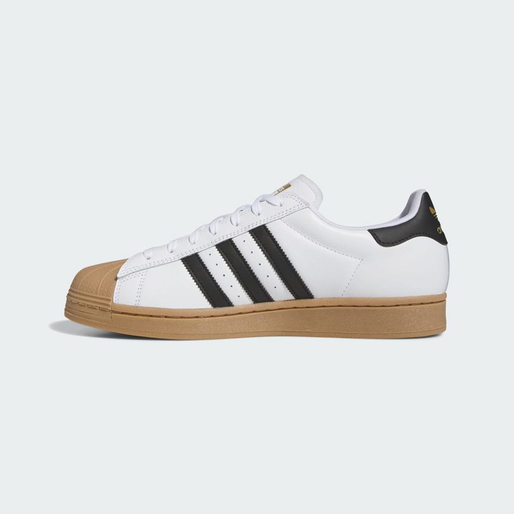 Basket Adidas Superstar ADV Blanche Noir Homme | AOF-00801415