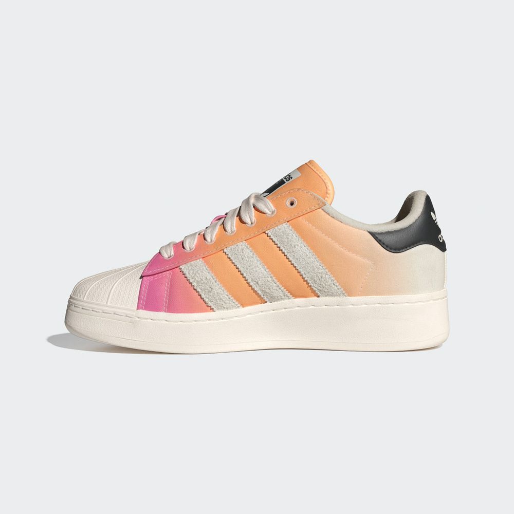 Basket Adidas Superstar XLG Rose Orange Blanche Homme | TMX-15119371