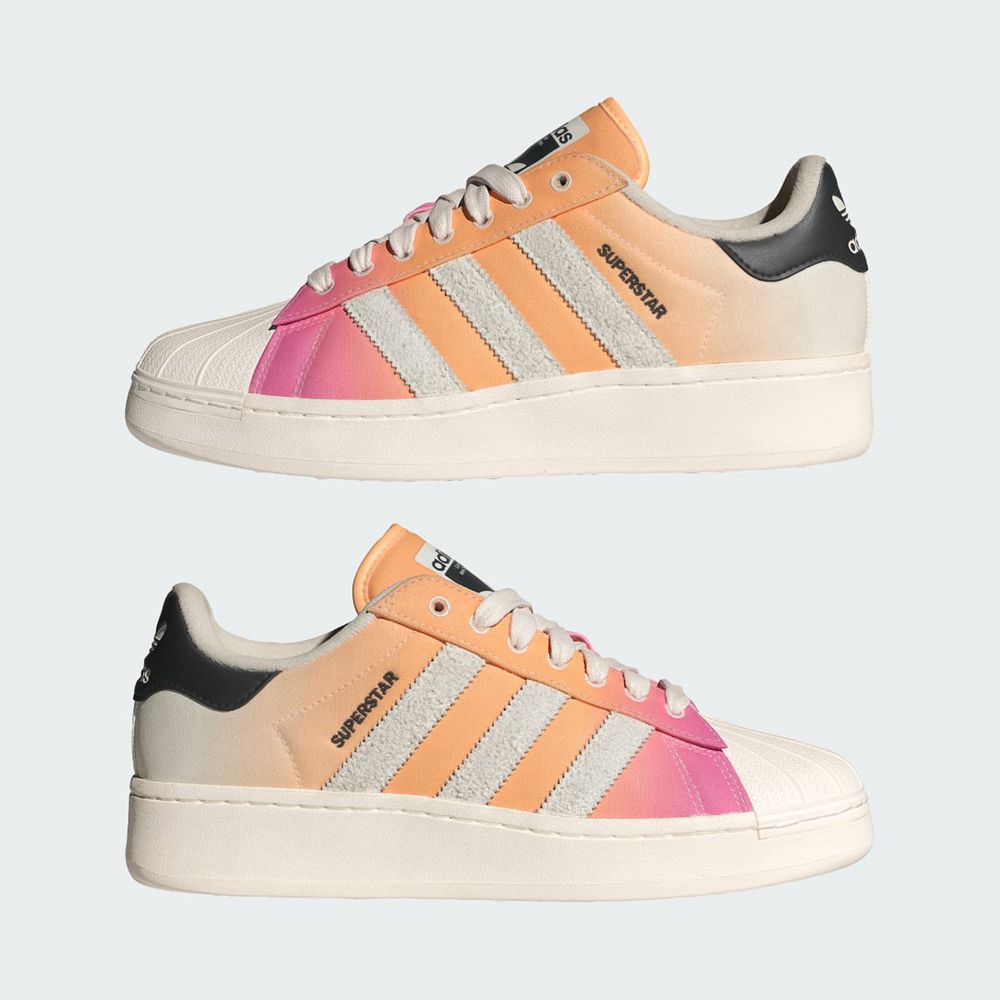 Basket Adidas Superstar XLG Rose Orange Blanche Homme | TMX-15119371