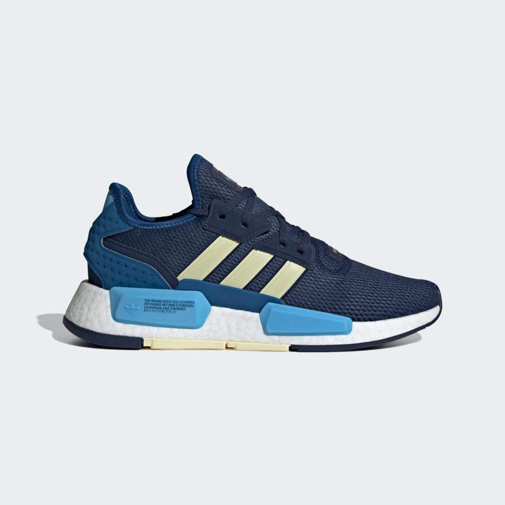 Basket Adidas NMD_G1 Bleu Marine Jaune Bleu Homme | NJW-59629772