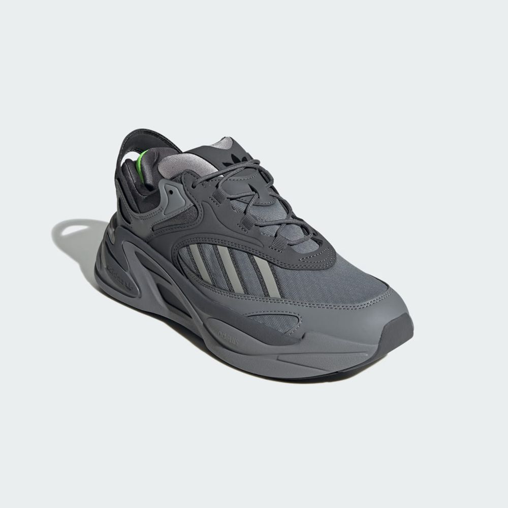 Basket Adidas Ozmorph Grise Vert Homme | LGJ-85106560