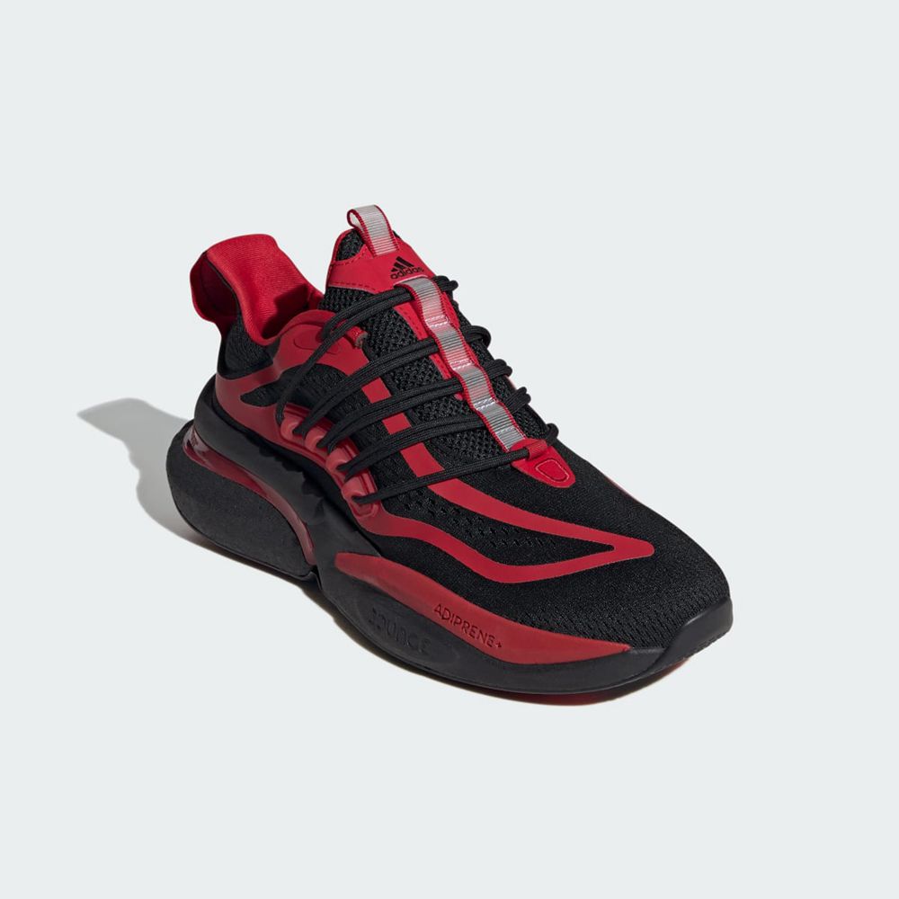 Basket Adidas NC State Alphaboost V1 Noir Rouge Blanche Homme | QPL-24933709