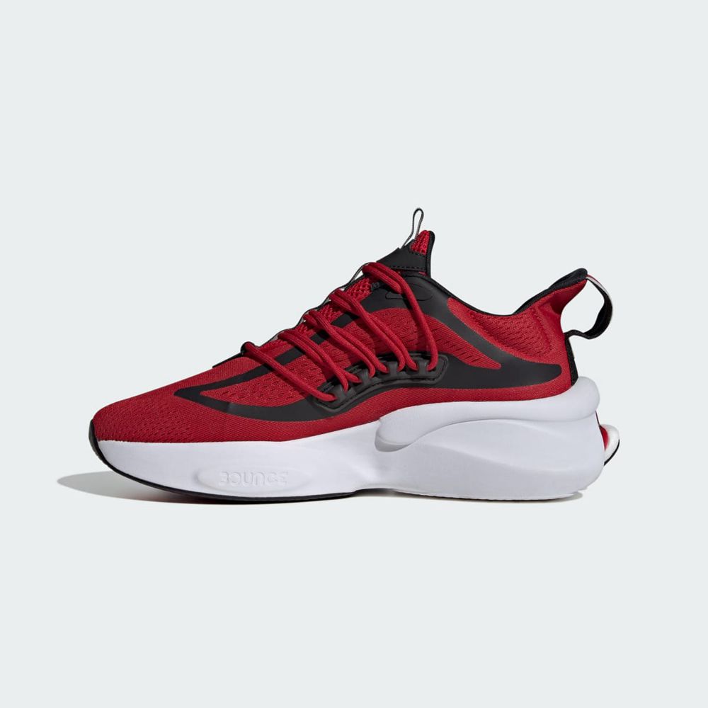 Basket Adidas Louisville Alphaboost V1 Rouge Noir Blanche Homme | USR-69168066