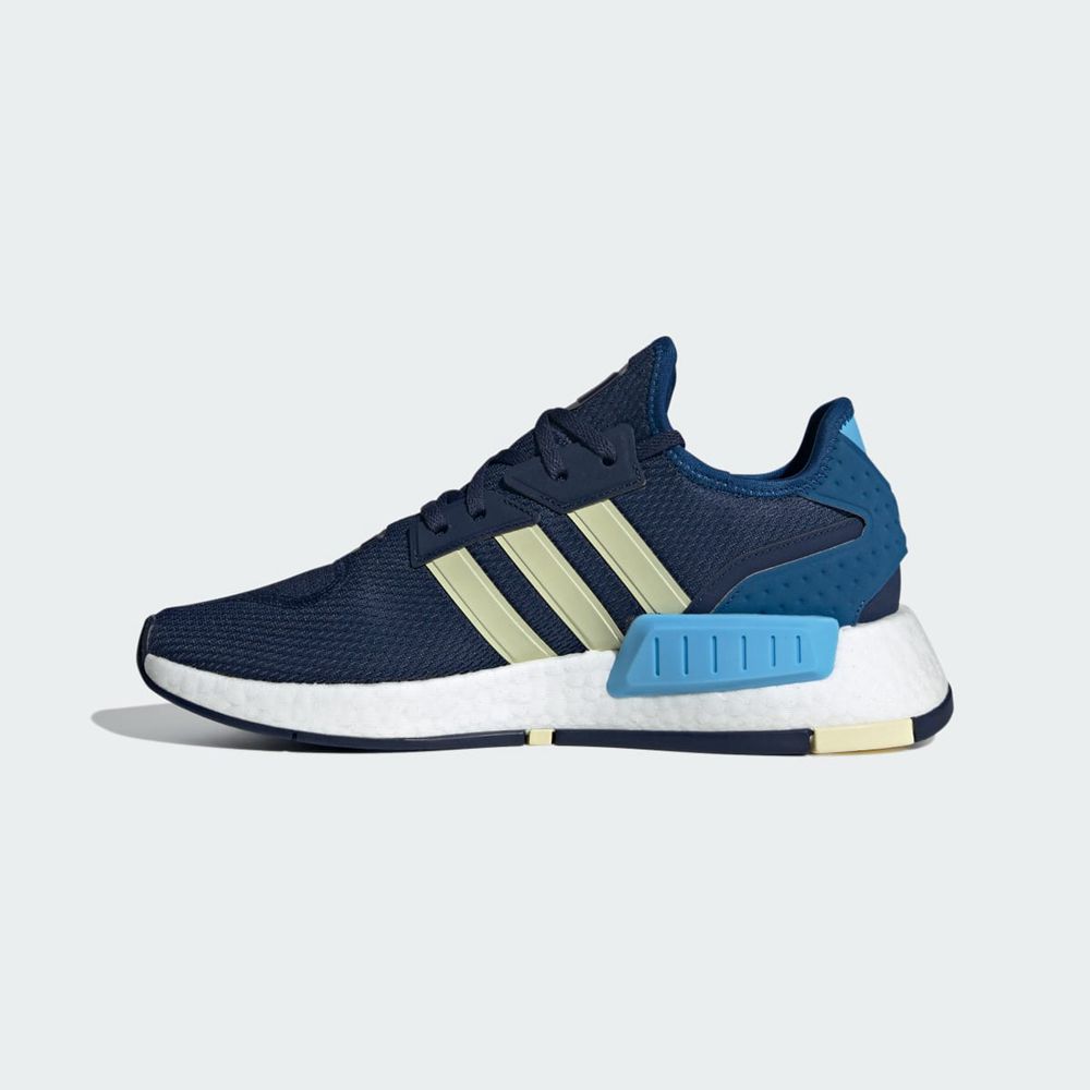 Basket Adidas NMD_G1 Bleu Marine Jaune Bleu Homme | NJW-59629772