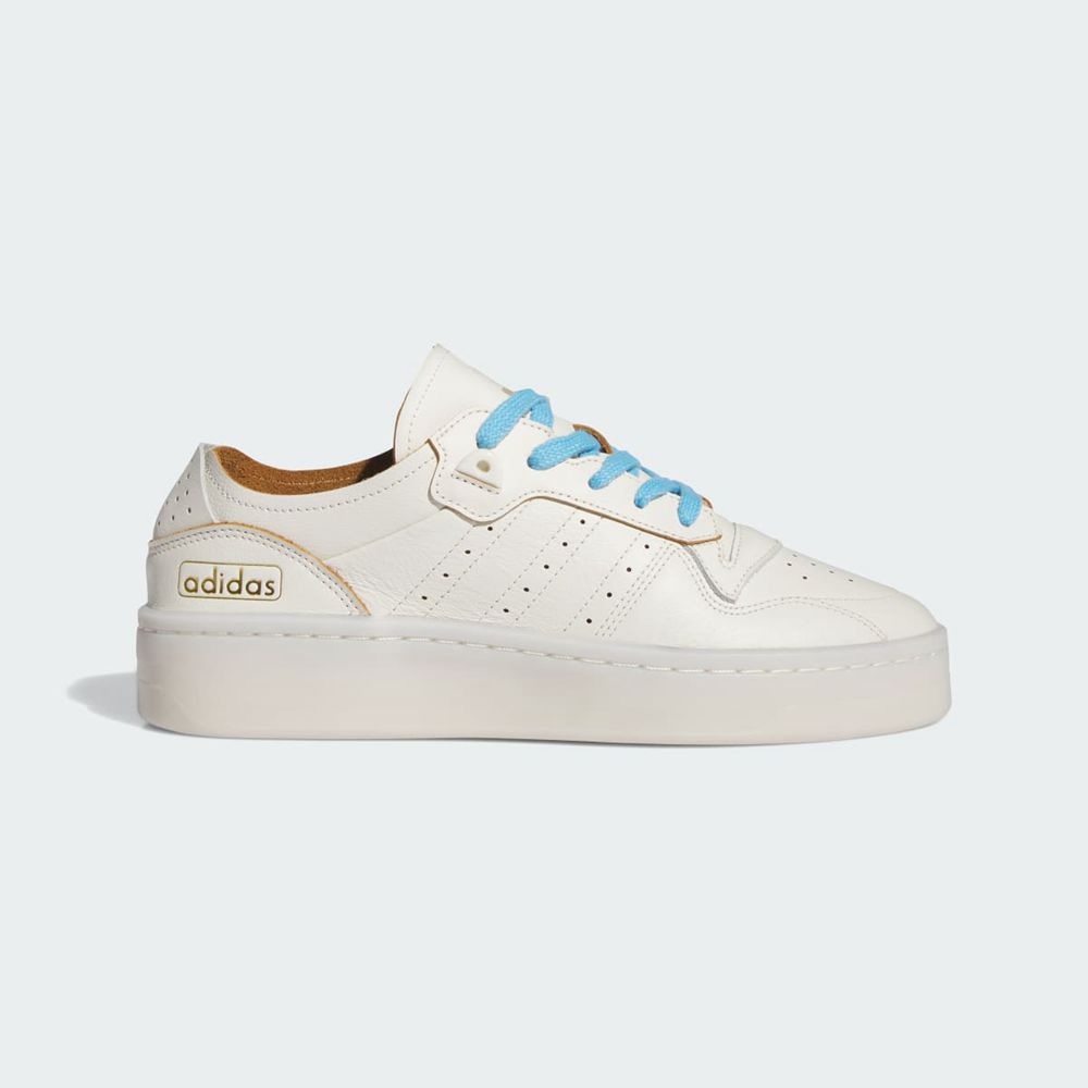 Basket Adidas Rivalry Summer Low Blanche Doré Bleu Homme | IKS-07705102