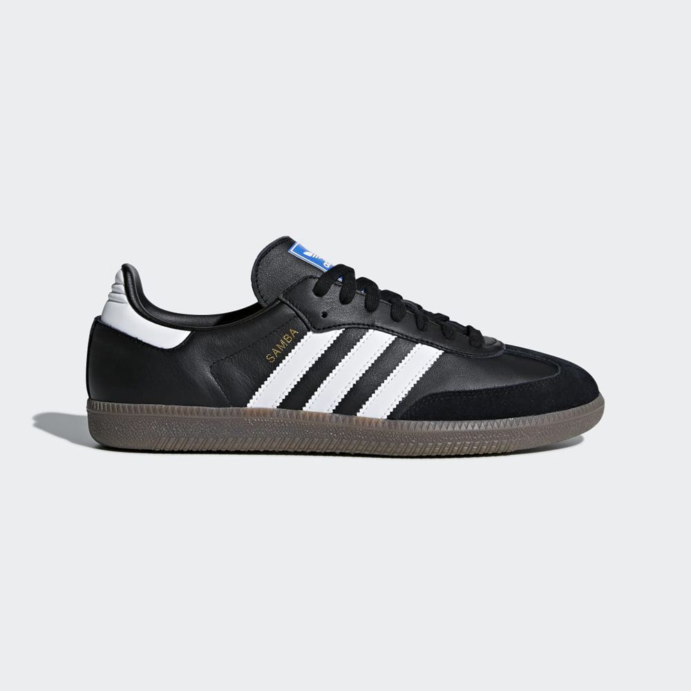 Basket Adidas Samba OG Noir Blanche Homme | RXA-75793559