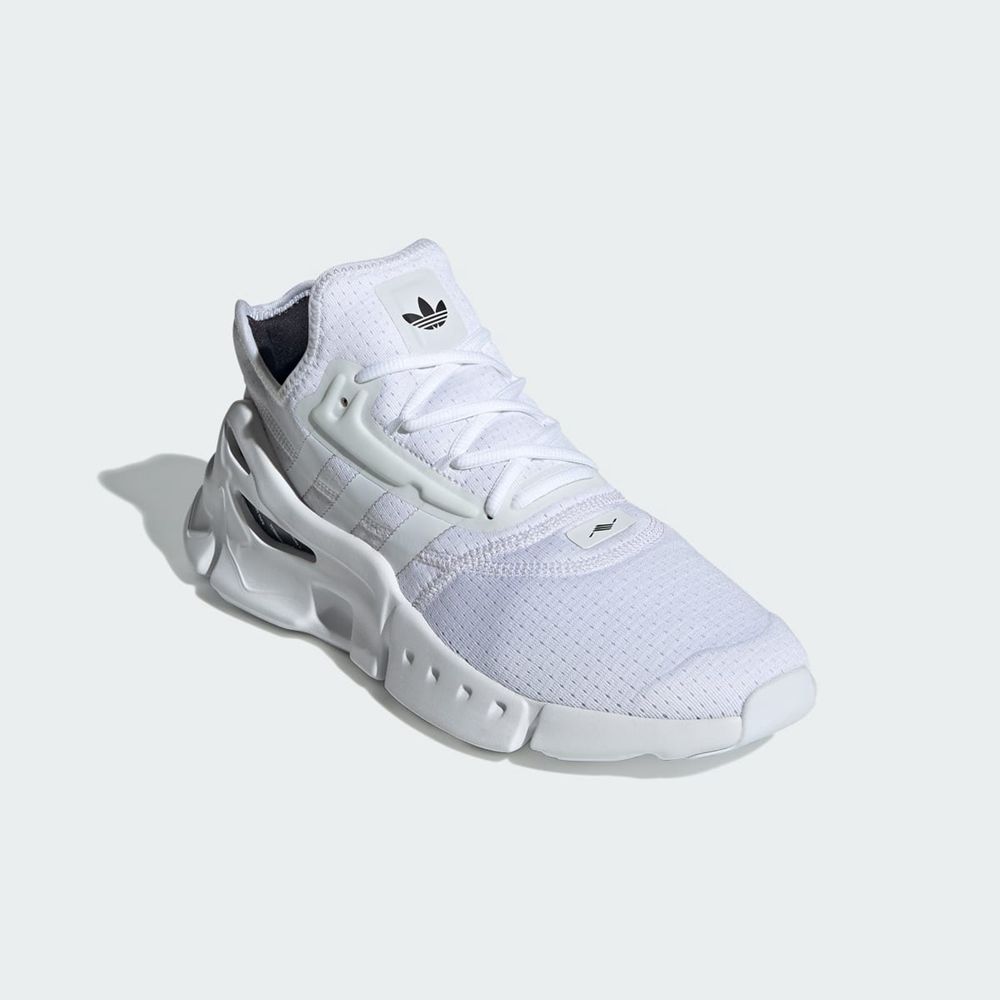 Basket Adidas Adifom Flux Blanche Noir Homme | UCR-01745229