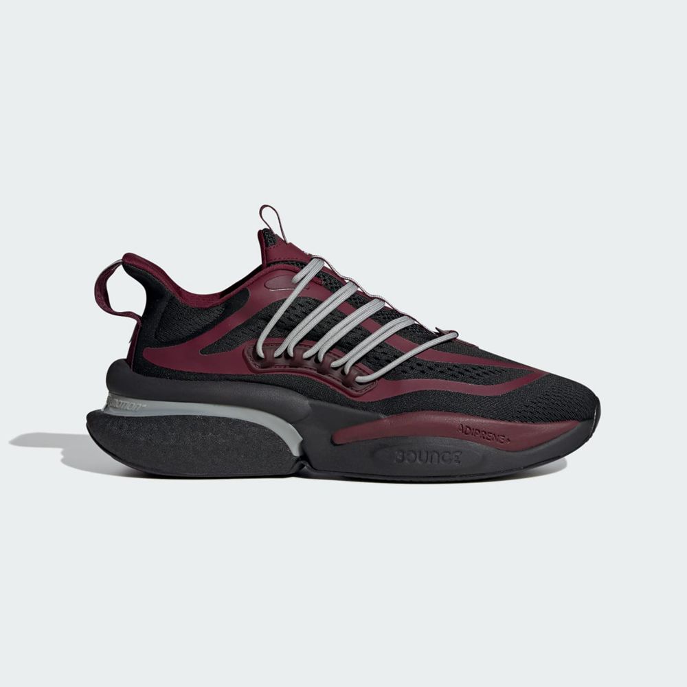 Basket Adidas Texas A&M Alphaboost V1 Noir Bordeaux Grise Homme | CPX-00284052