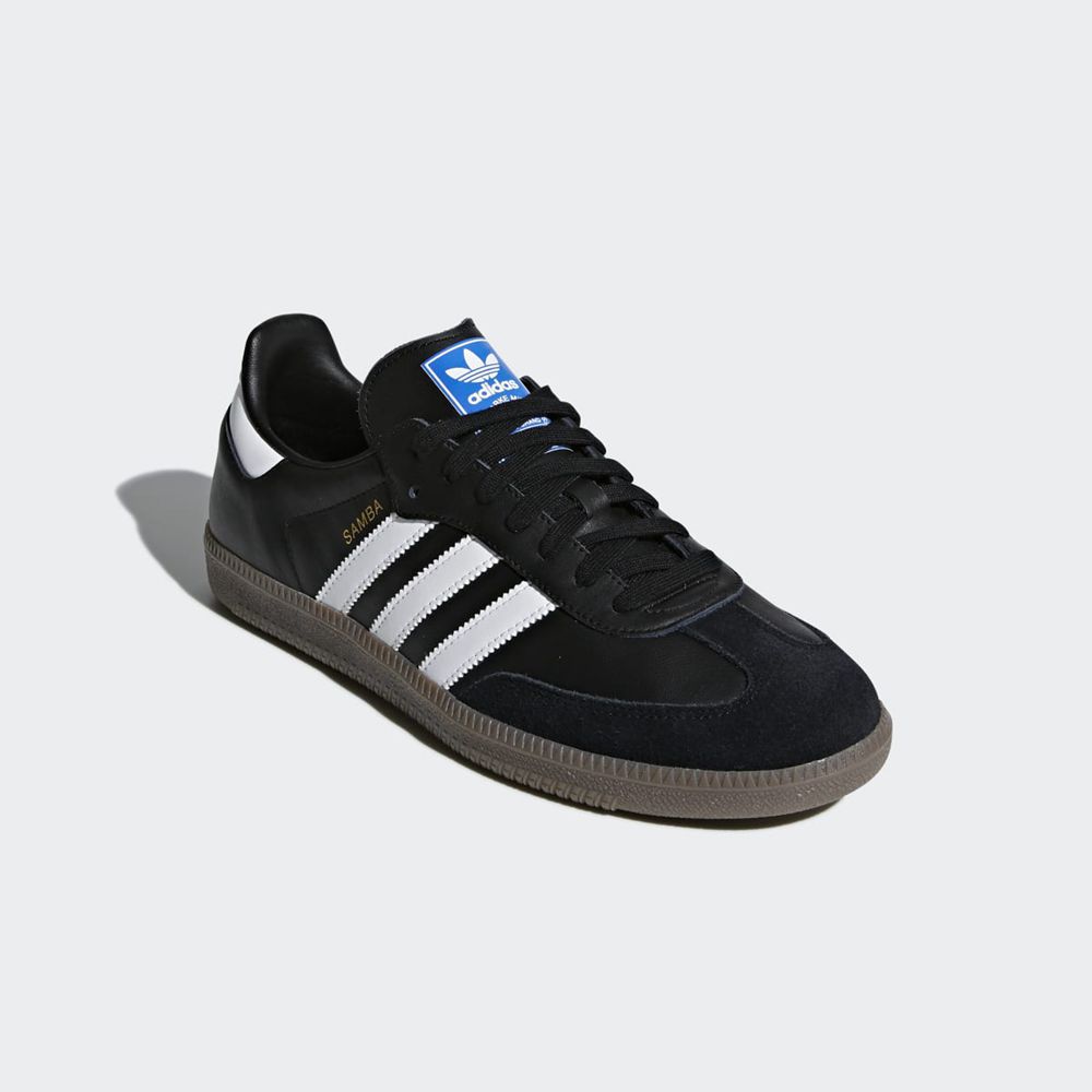 Basket Adidas Samba OG Noir Blanche Homme | RXA-75793559