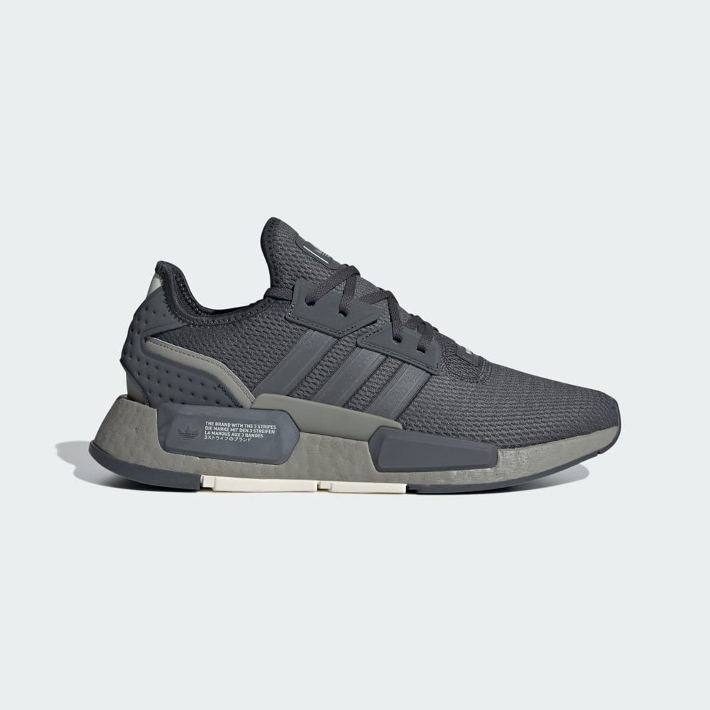 Basket Adidas NMD_G1 Grise Noir Blanche Homme | VYD-29571643