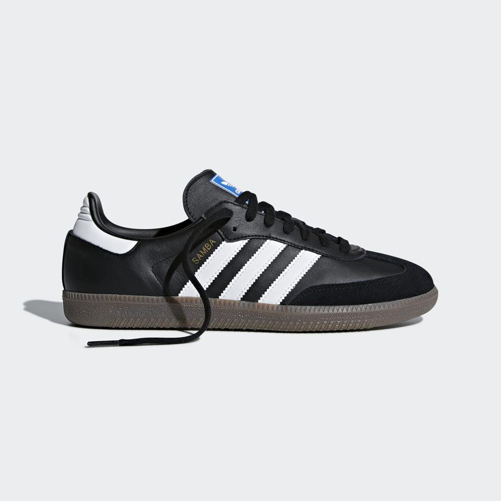 Basket Adidas Samba OG Noir Blanche Homme | RXA-75793559