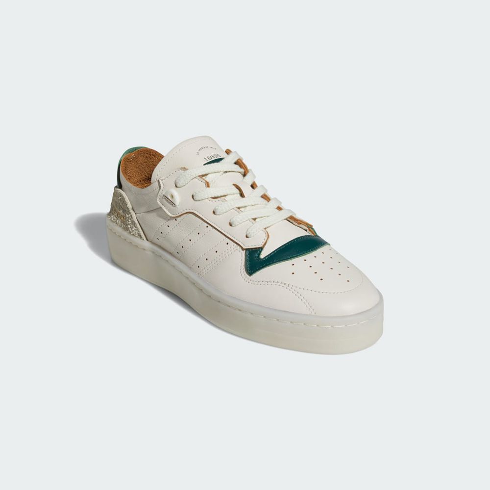 Basket Adidas Rivalry Summer Low Blanche Vert Homme | WZV-01069949