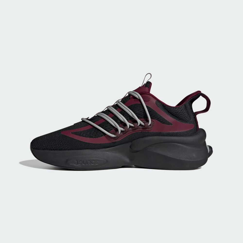 Basket Adidas Texas A&M Alphaboost V1 Noir Bordeaux Grise Homme | CPX-00284052