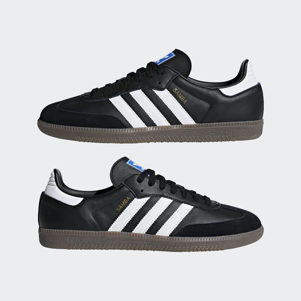 Basket Adidas Samba OG Noir Blanche Homme | RXA-75793559